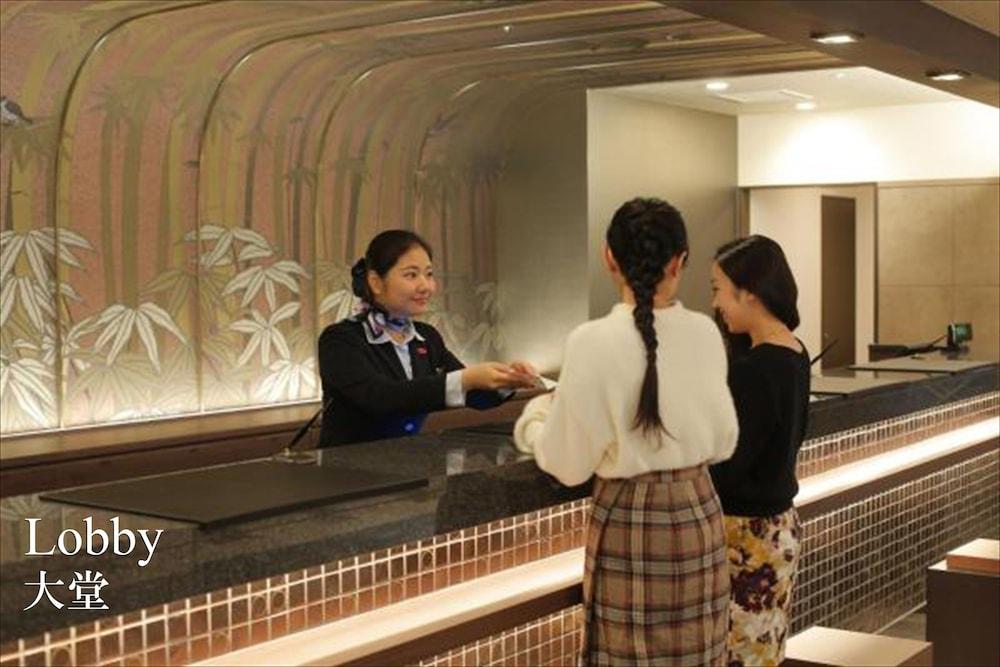 Hot Spring from Deep Water Osaka Hinode Hotel Nipponbashi Eksteriør bilde